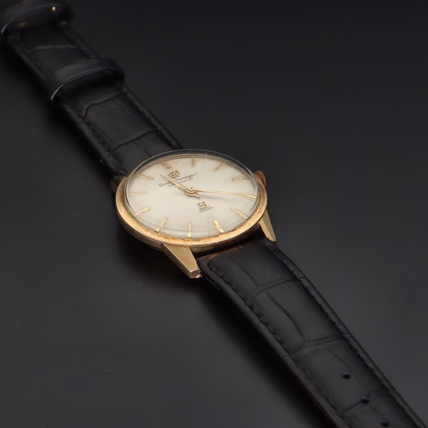 Girard Perregaux 9ct Gold Gyromatic Watch