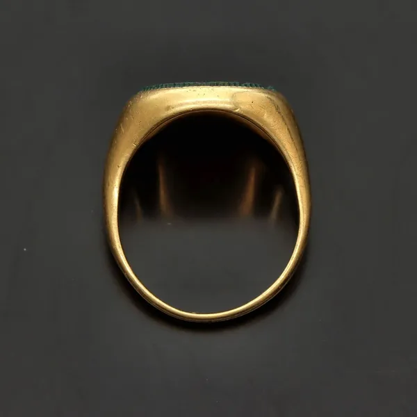 18ct Yellow Gold Antique Seal Ring