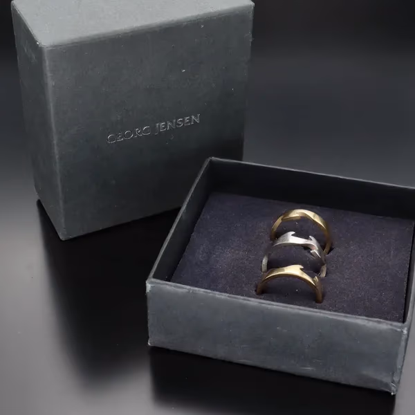 Georg Jensen 18ct Gold Fusion Ring Design no 51
