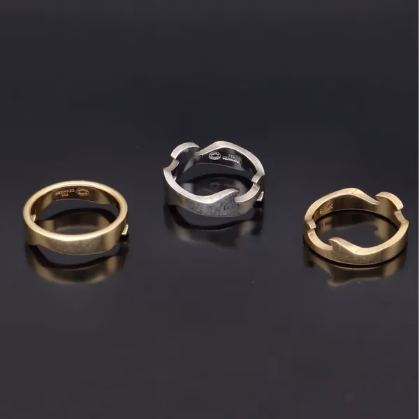 Georg Jensen 18ct Gold Fusion Ring Design no 51
