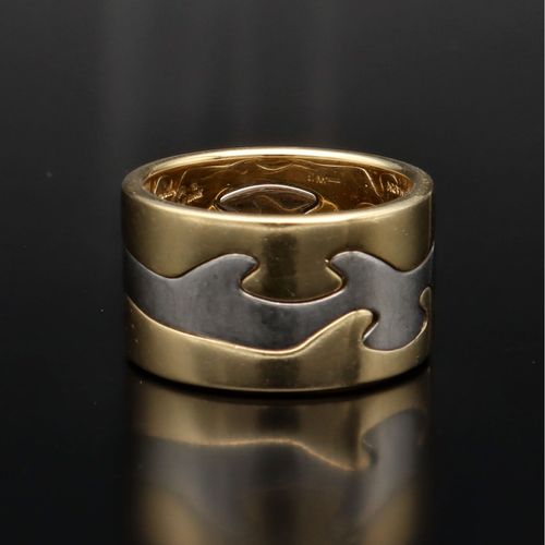 Georg Jensen 18ct Gold Fusion Ring Design no 51 image-3