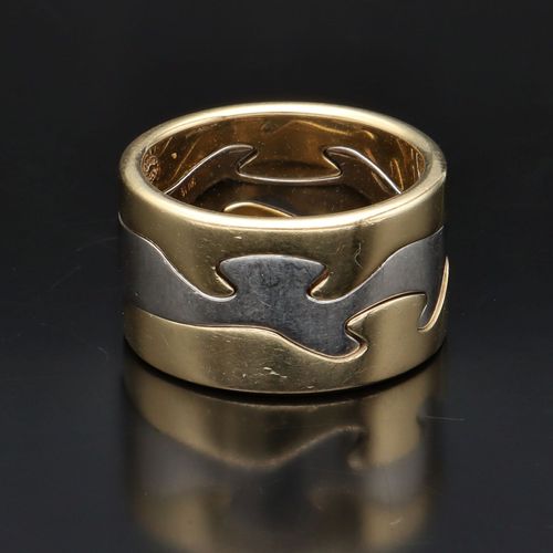 Georg Jensen 18ct Gold Fusion Ring Design no 51 image-2