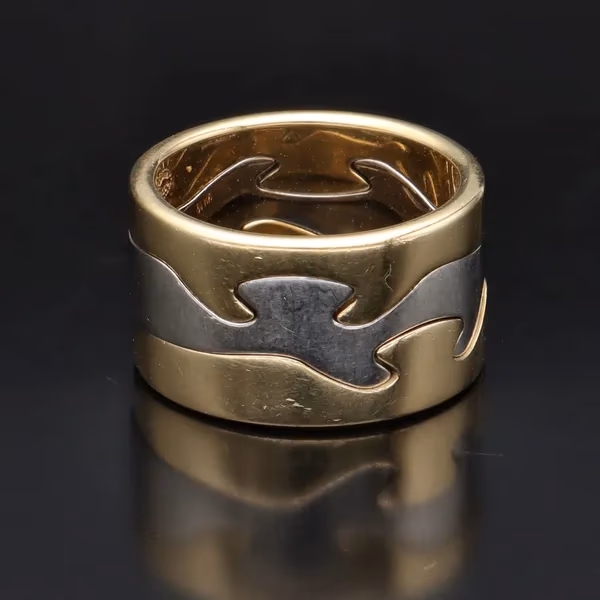 Georg Jensen 18ct Gold Fusion Ring Design no 51