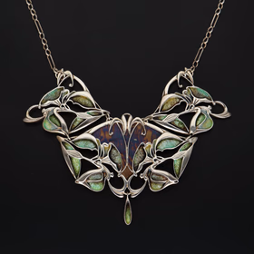 Rare Chen D'Glas Statement Necklace