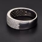 18ct White Gold & Diamond Cluster Ring