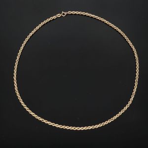 Vintage 9ct Gold Rope Chain