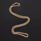 Vintage 9ct Gold Rope Chain