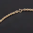 Vintage 9ct Gold Rope Chain