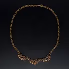 Vintage Finnish Bronze Jäkälä Necklace