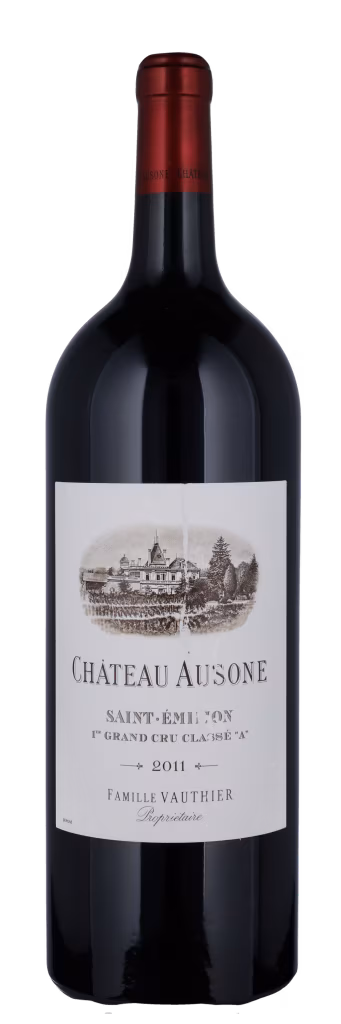 CH AUSONE 1. Cru Classé A, Saint-Émilion OBS SKADET LABEL SE BILLEDE