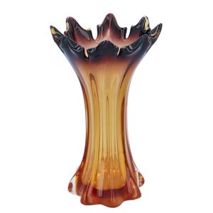 Early 20th Century Hand Blown Murano Glass Vase