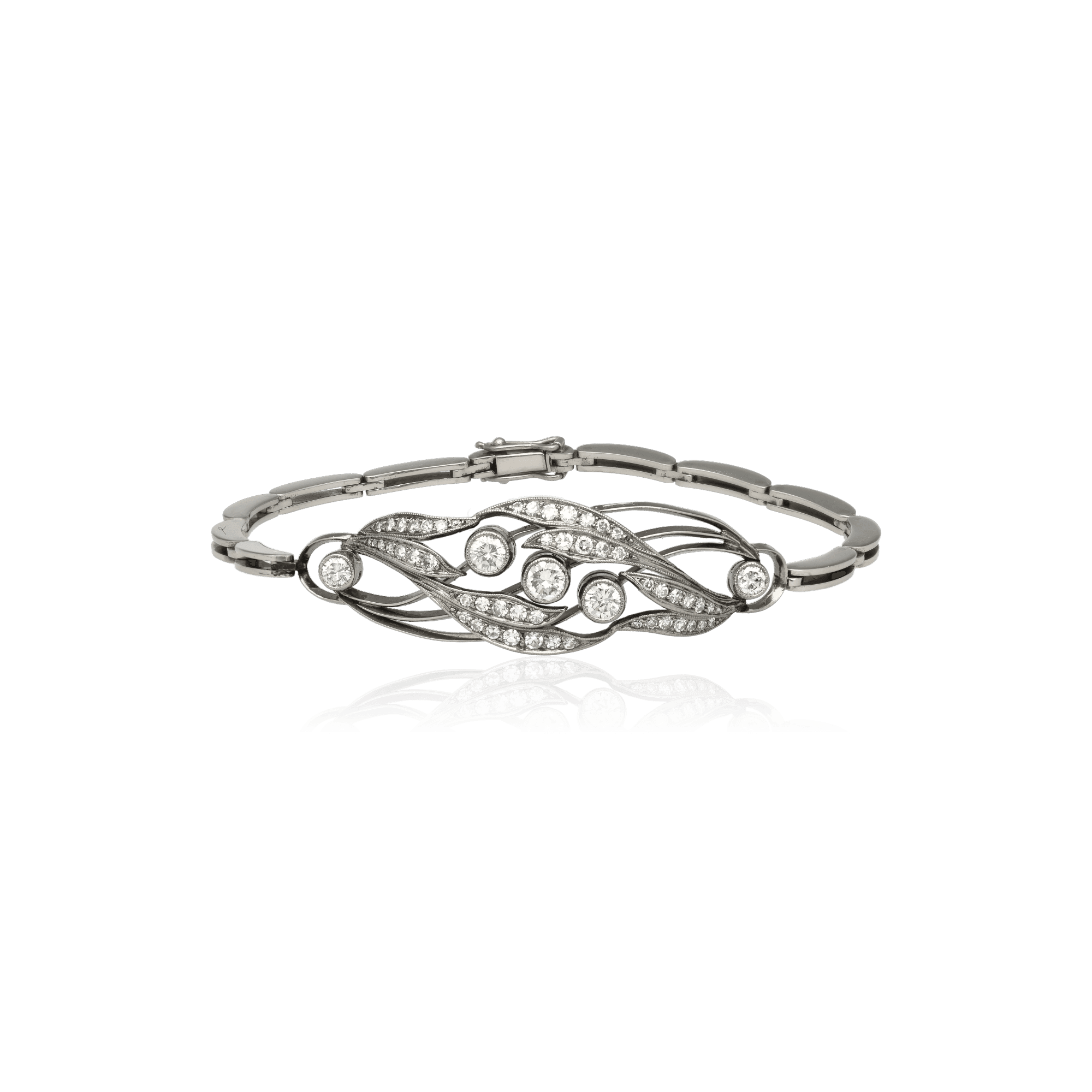 Art Déco armband med diamanter 1,34ct