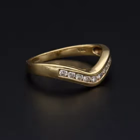 Gold .25ct Diamond Ring