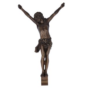 French Bronze Crucifix