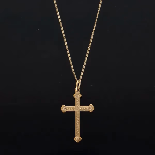 9ct Gold Cross Pendant