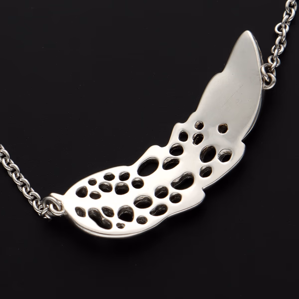 Sterling Silver Plume Bracelet