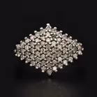 9ct Gold Diamond Cluster Ring