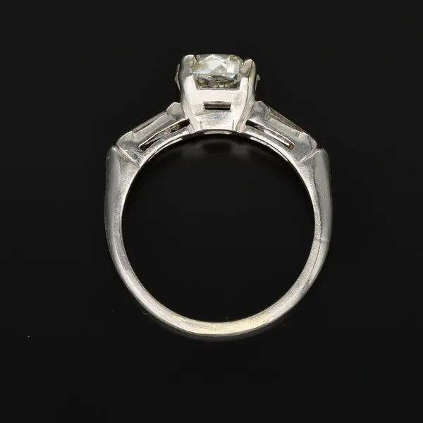 Art Deco Platinum and Diamond Ring
