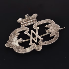 Antique Silver Luckenbooch Brooch