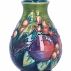 Moorcroft Finches Special Events Vase