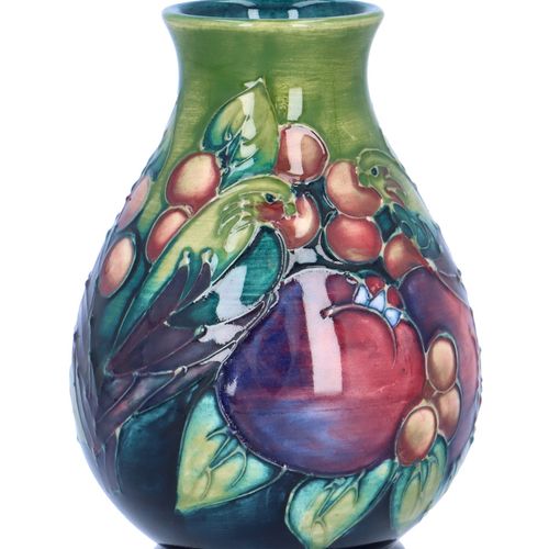 Moorcroft Finches Special Events Vase image-4