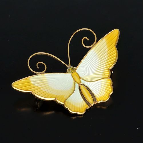 David Andersen Butterfly Brooch image-1