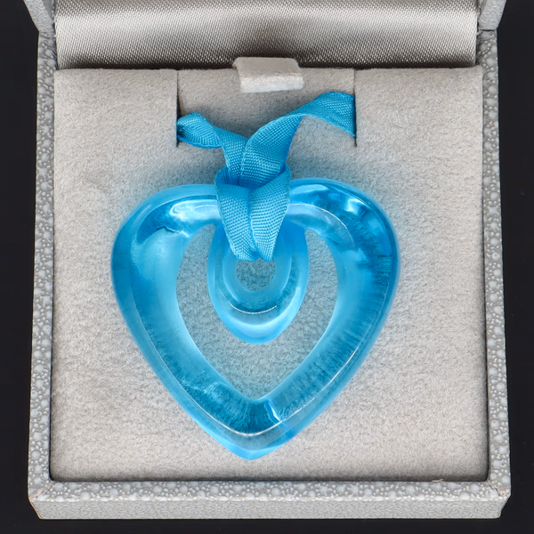 Lalique Heart Pendant
