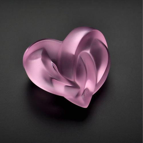 Lalique Pink Entwined Heart image-5