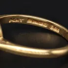 18ct Gold Ruby and Diamond Ring