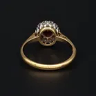18ct Gold Ruby and Diamond Ring
