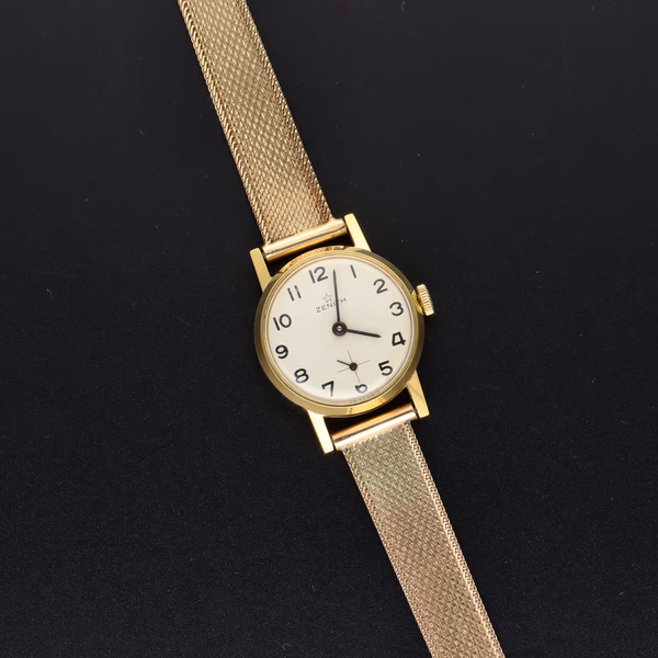 Ladies Zentih Rolled Gold Manual Watch