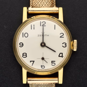 Ladies Zentih Rolled Gold Manual Watch