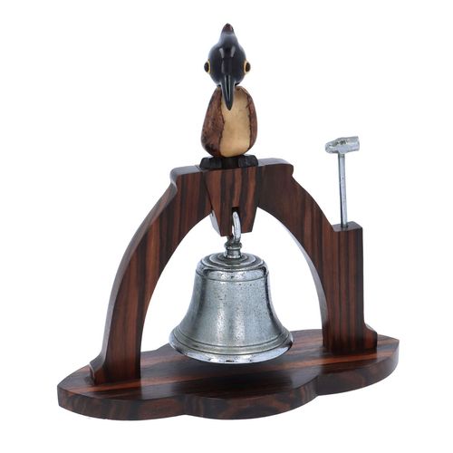 Early 20th Century YZ Nutbird Dinner Bell by Henry Howell image-1