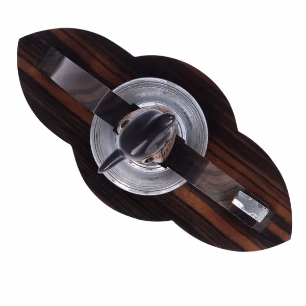 Early 20th Century YZ Nutbird Dinner Bell by Henry Howell