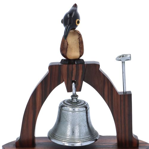 Early 20th Century YZ Nutbird Dinner Bell by Henry Howell image-2