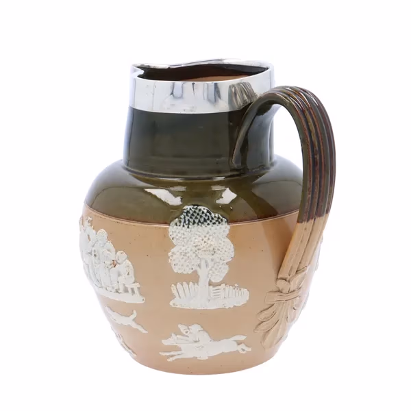 Late 19th Century Doulton Lambeth Stoneware Jug