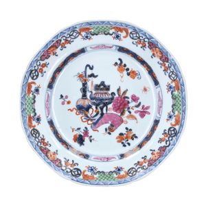 18th Century Chinese Porcelain Plate