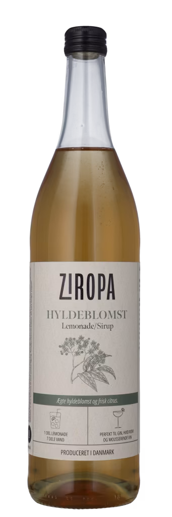 HYLDEBLOMST LEMONADE/SIRUP Ziropa