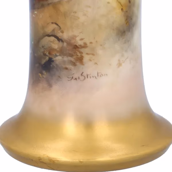 Jas Stinton Royal Worcester Vase