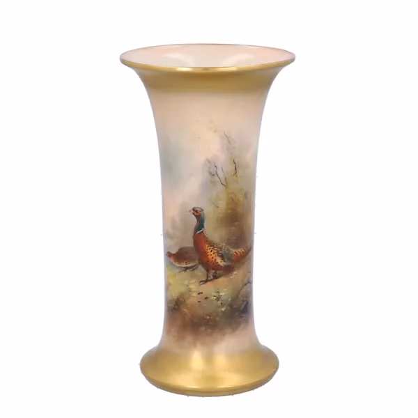 Jas Stinton Royal Worcester Vase