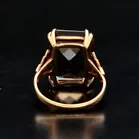 9ct Gold Smokey Quartz Ring