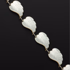 Silver Enamel Scandinavian Necklace