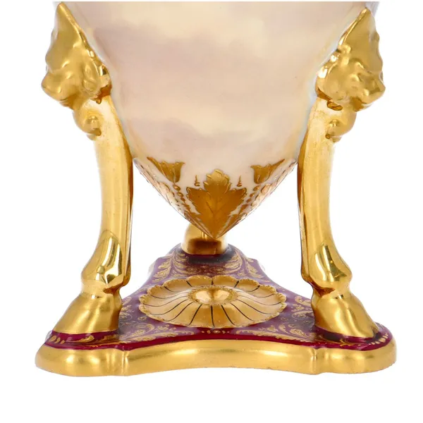 Vienna Hand Painted Porcelain Vase