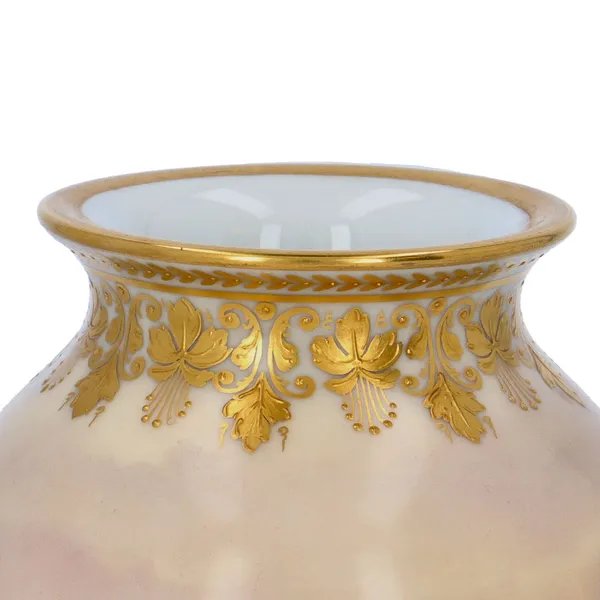 Vienna Hand Painted Porcelain Vase
