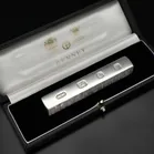 Boxed Modernist Silver Ingot Paperweight