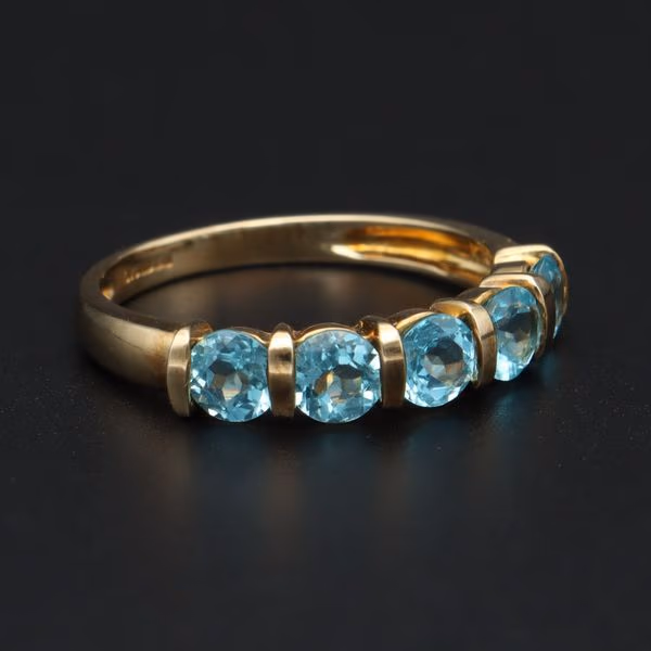 9ct Gold Topaz Ring