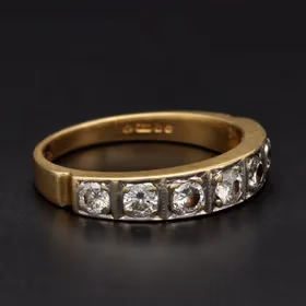 18ct Yellow Gold Diamond Eternity Ring
