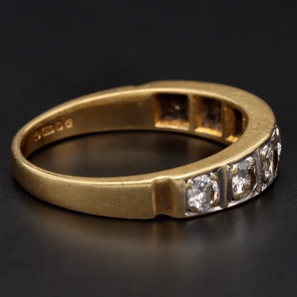 18ct Yellow Gold Diamond Eternity Ring