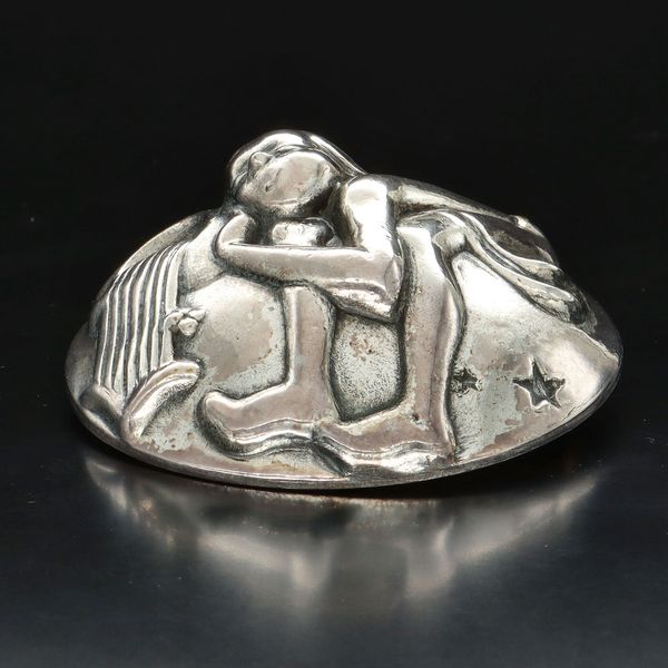 Vintage Joseff Aquarius Brooch