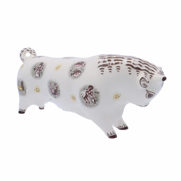 Wedgwood Queensware Zodiac Bull
